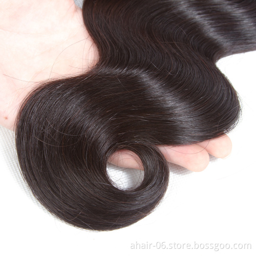 9A Straight Body Wave Very Cheap No Tangle No Shed Soft And Smooth, Natural Color 100% Brazilian Human Hair 10"-30" Hair Bundles